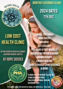 PHA at Hope Sussex