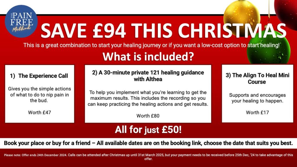 Christmas Healing Offer